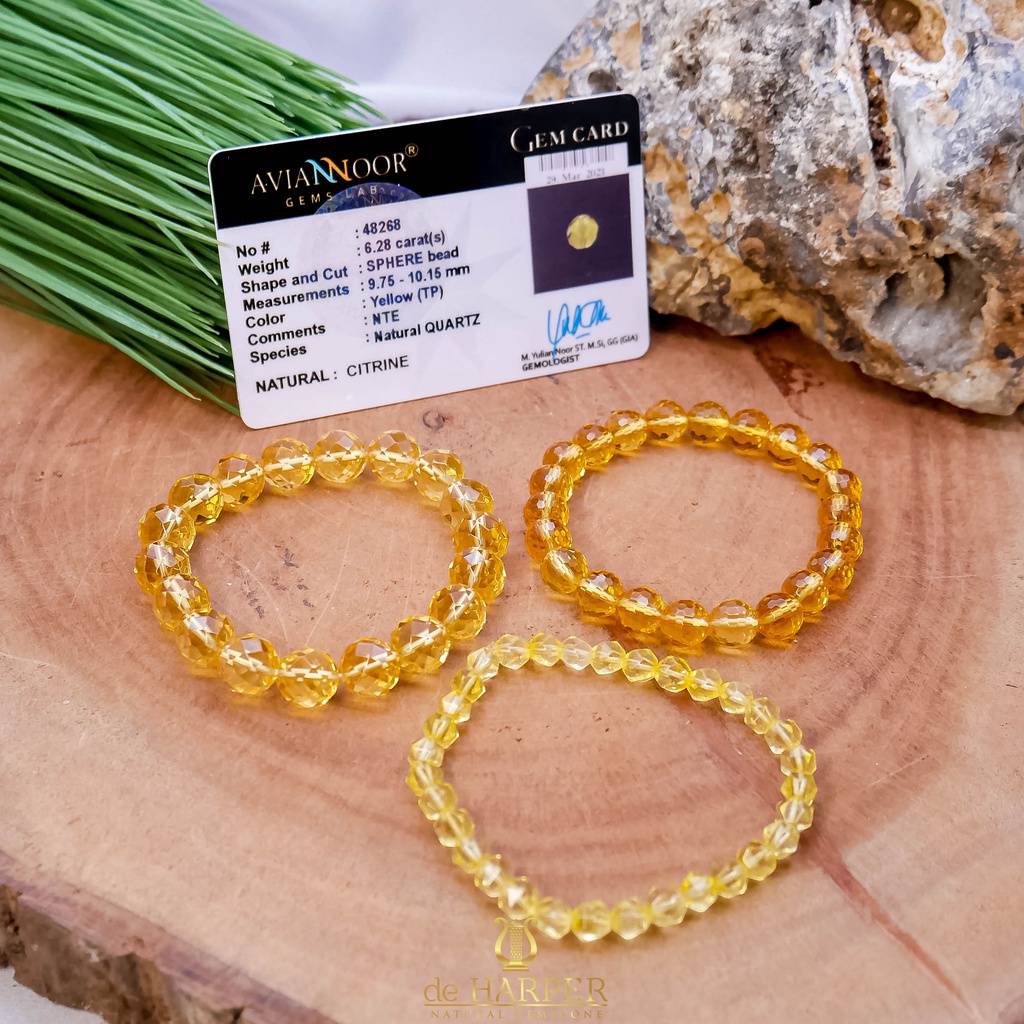 Simply Full : Citrine Facet