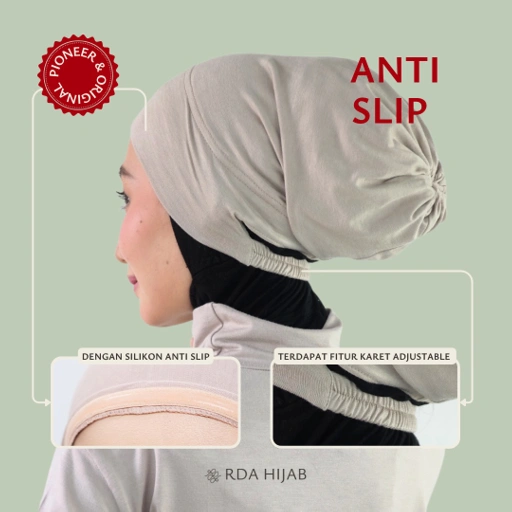 Image of Ciput Arab Karet Silikon Inner Hijab Premium Silicon