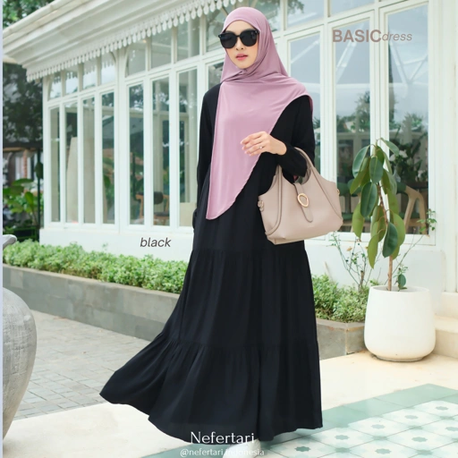Image of NEFERTARI Basic Dress