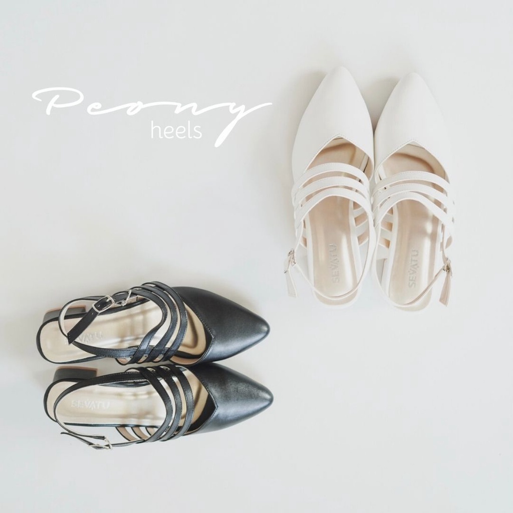 Sepatu Wanita Peony Heels by Sevatu