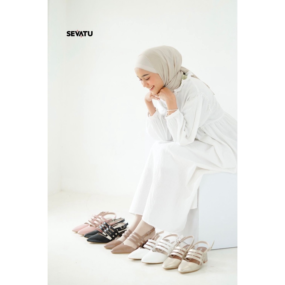 Sepatu Wanita Peony Heels by Sevatu