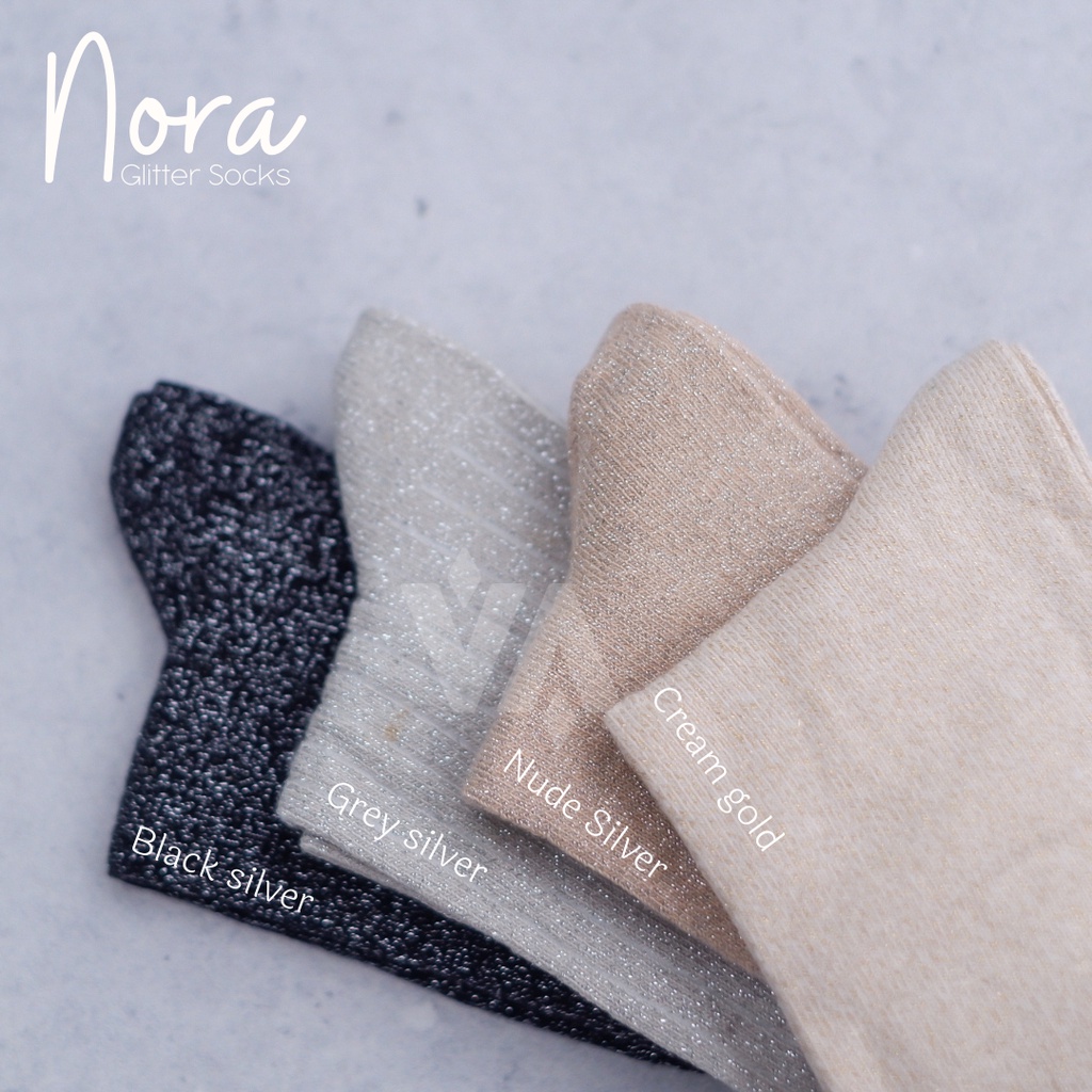 Nora Glitter Socks