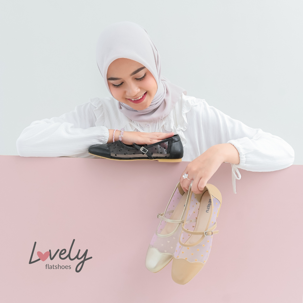 Lovely Flats Sepatu Wanita by sevatu