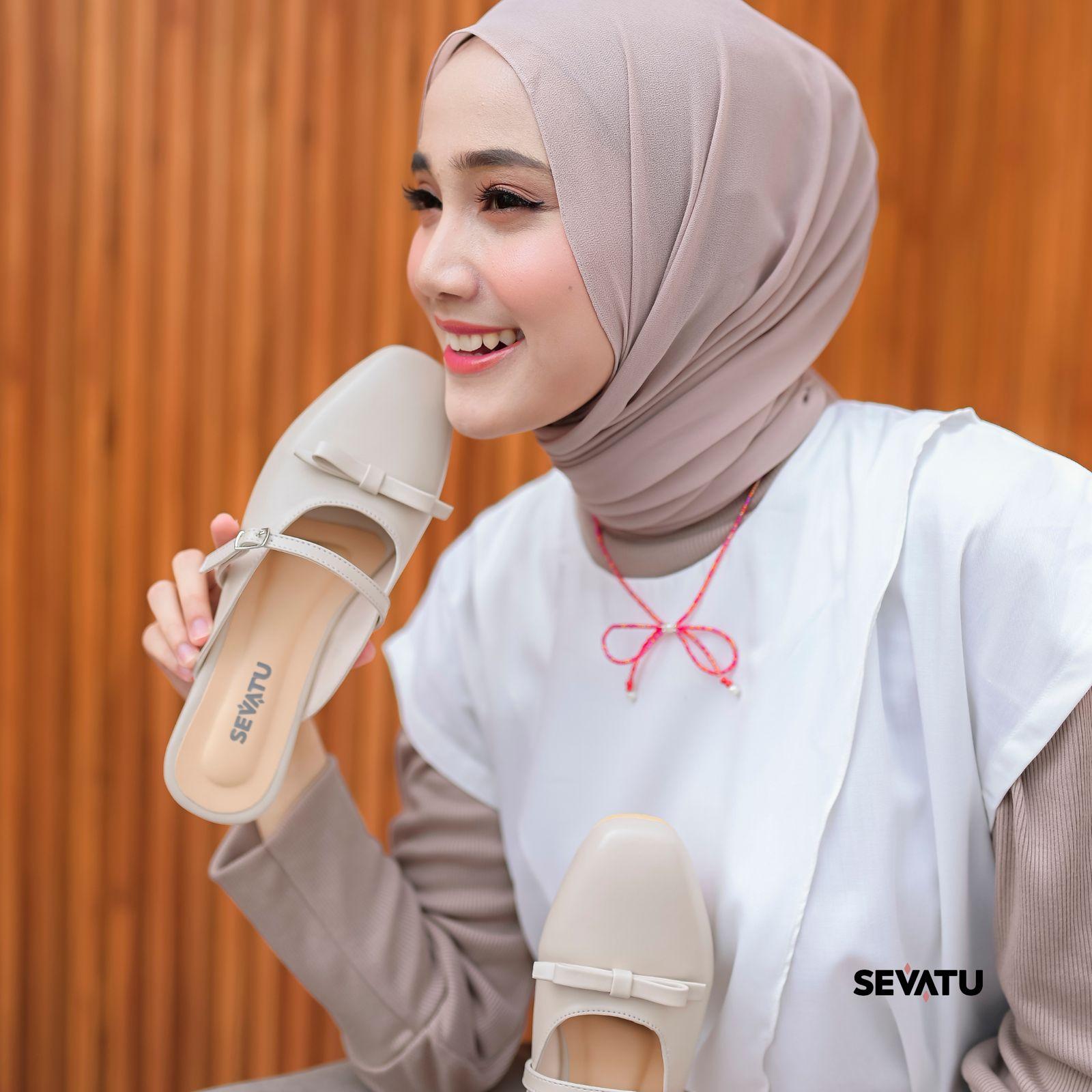 Gaea Flatmules Wanita by Sevatuofficial