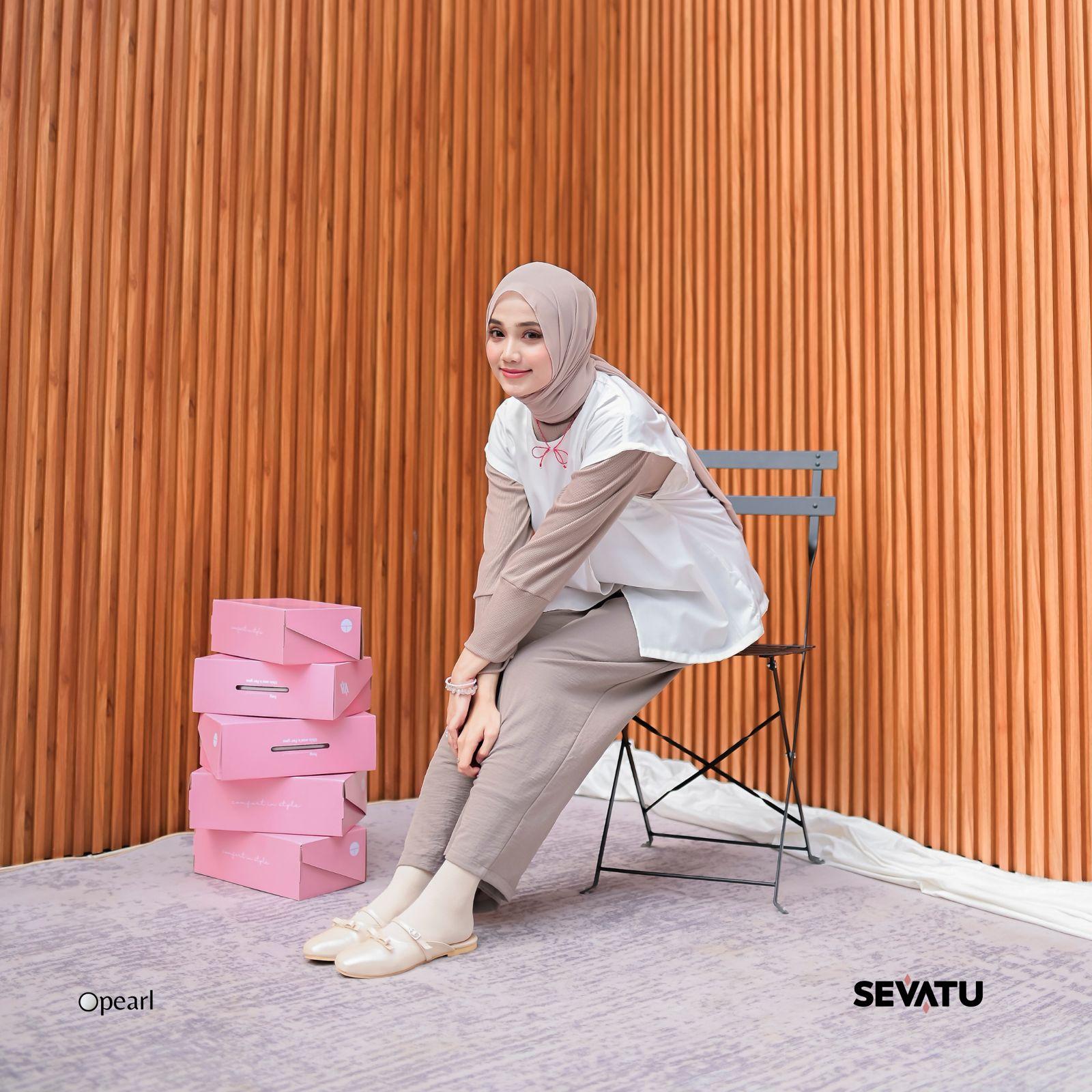Gaea Flatmules Wanita by Sevatuofficial