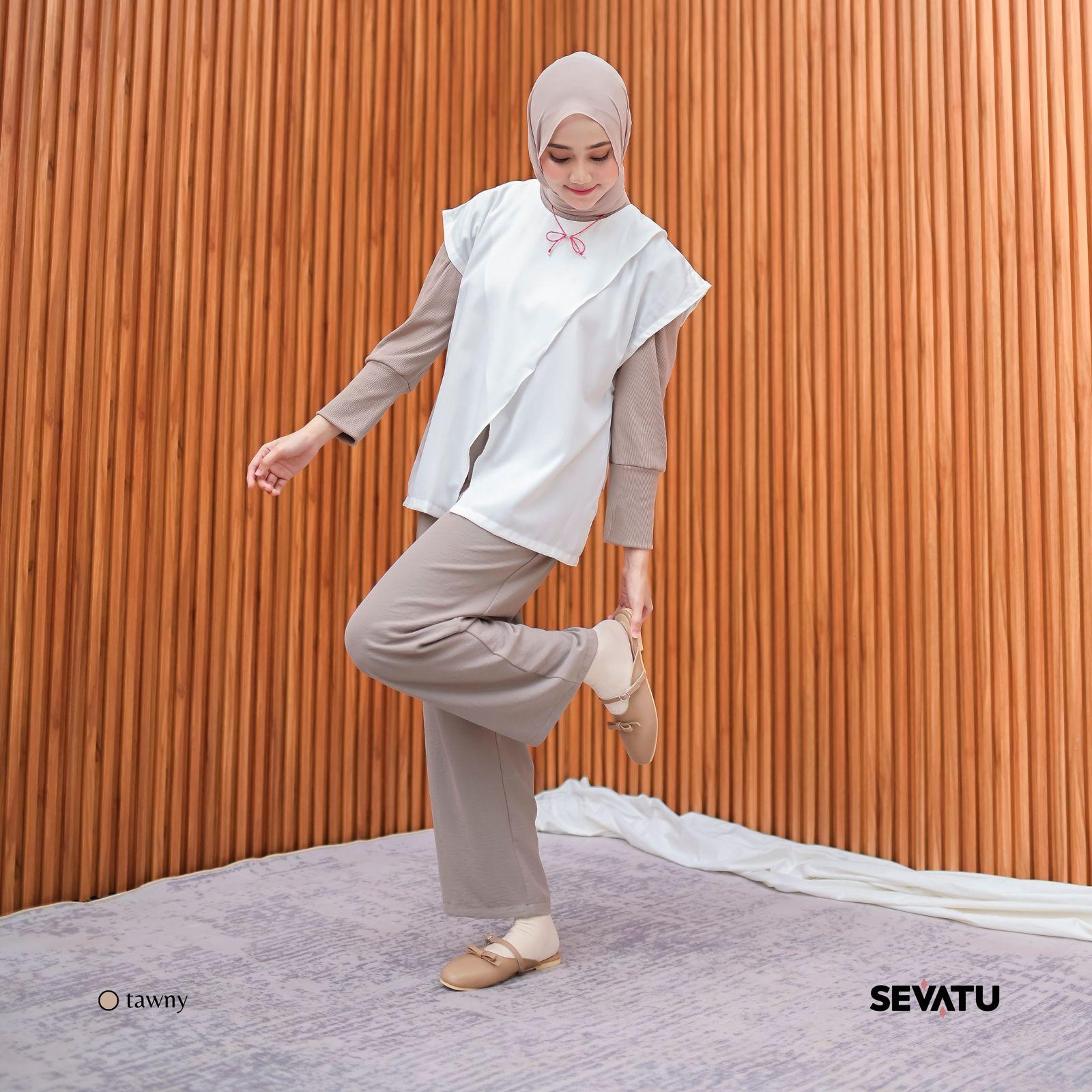 Gaea Flatmules Wanita by Sevatuofficial