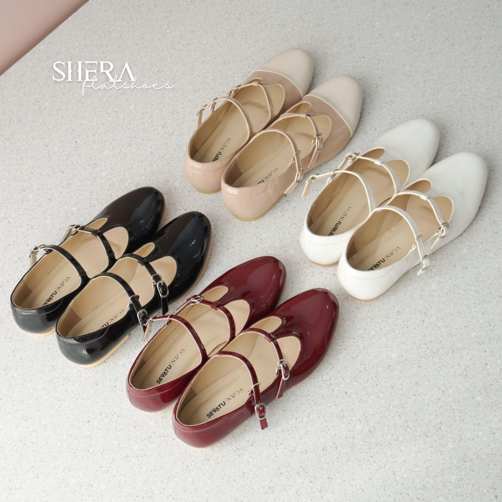 Shera Flat shoes Sevatu X Njpda sepatu wanita