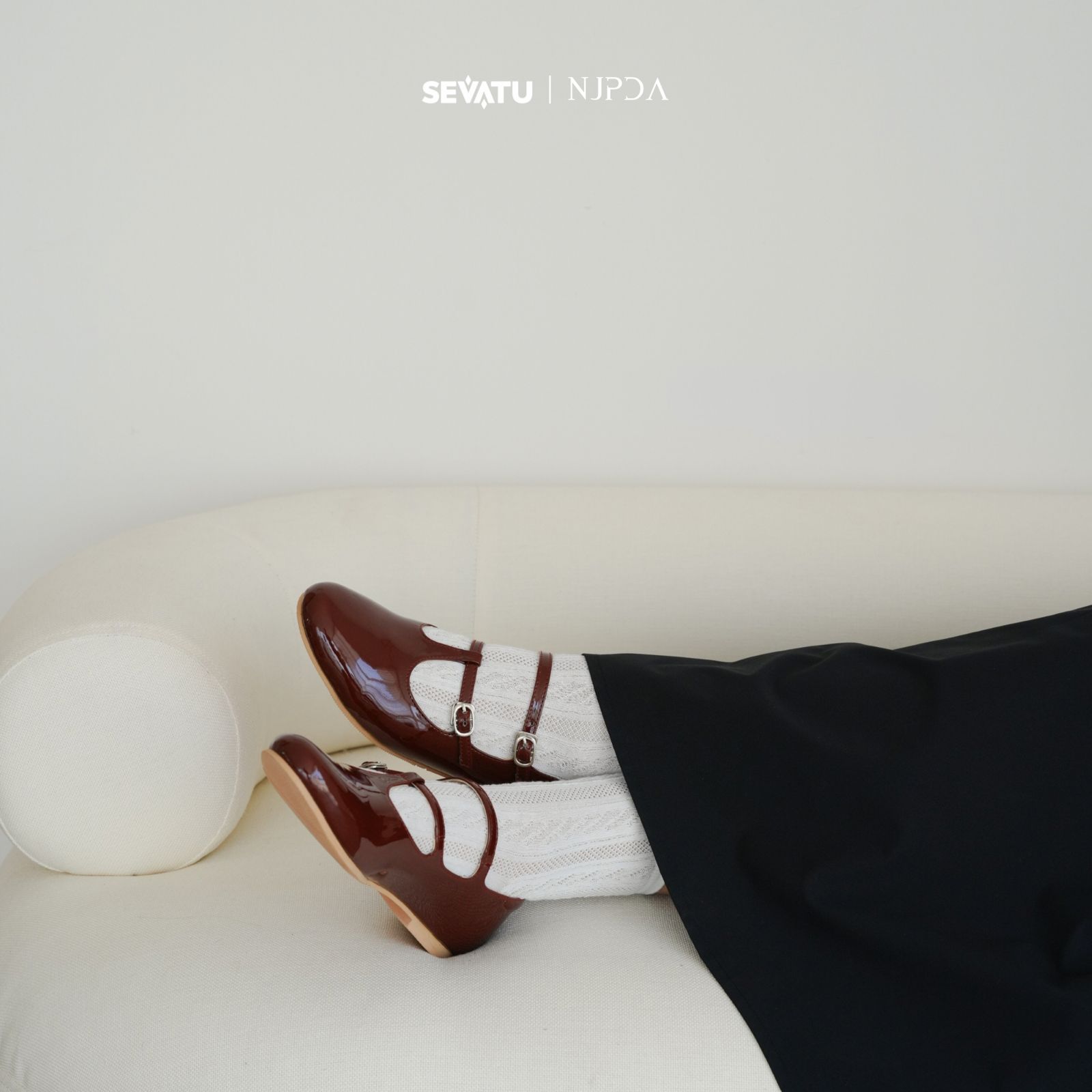 Shera Flat shoes Sevatu X Njpda sepatu wanita