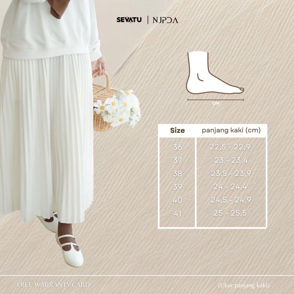 Shera Flat shoes Sevatu X Njpda sepatu wanita
