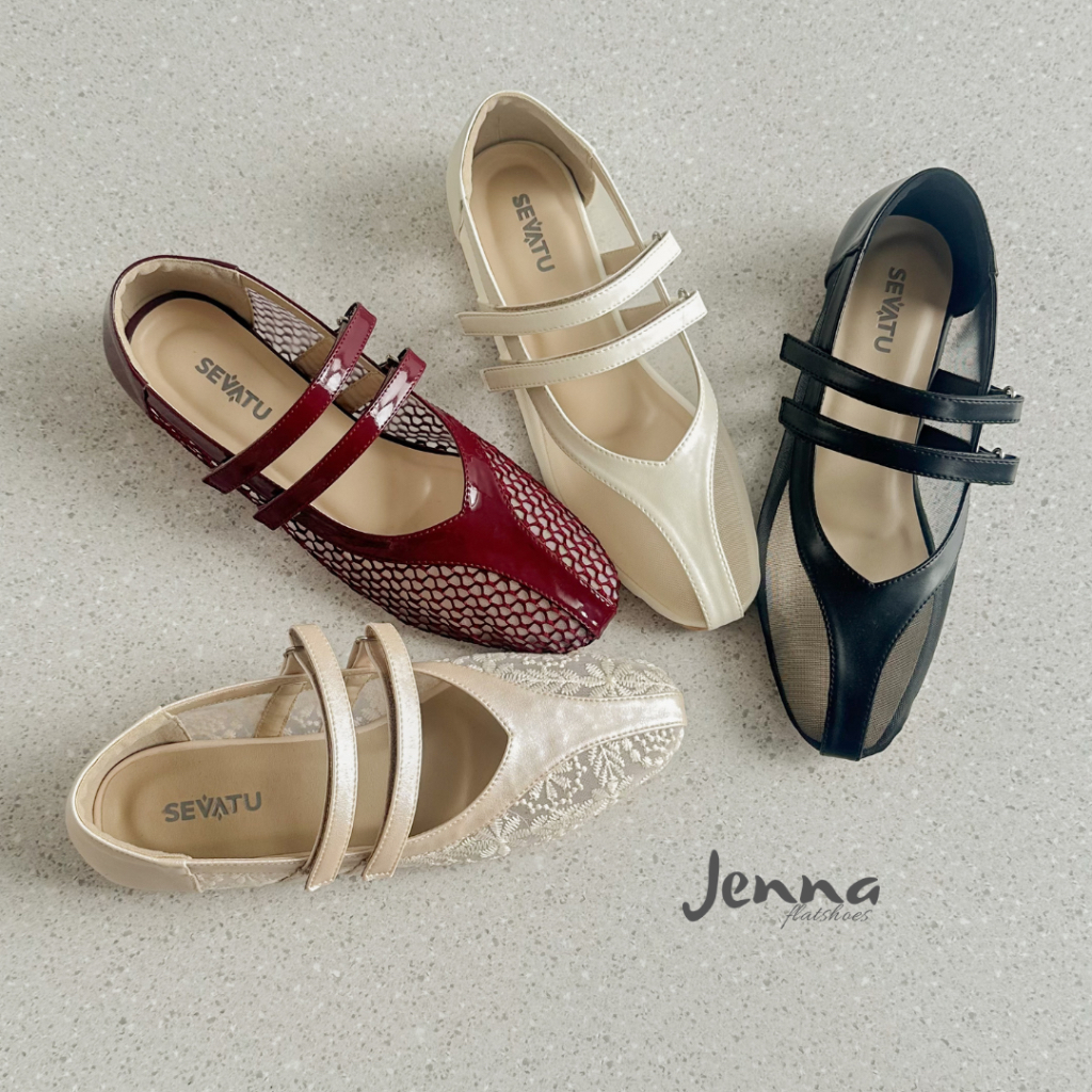 Jenna Flatshoes by SEVATU