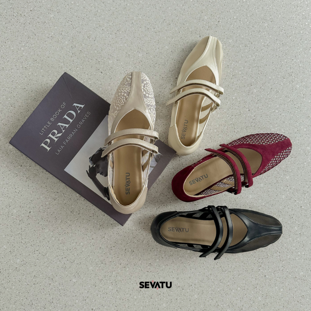 Jenna Flatshoes by SEVATU