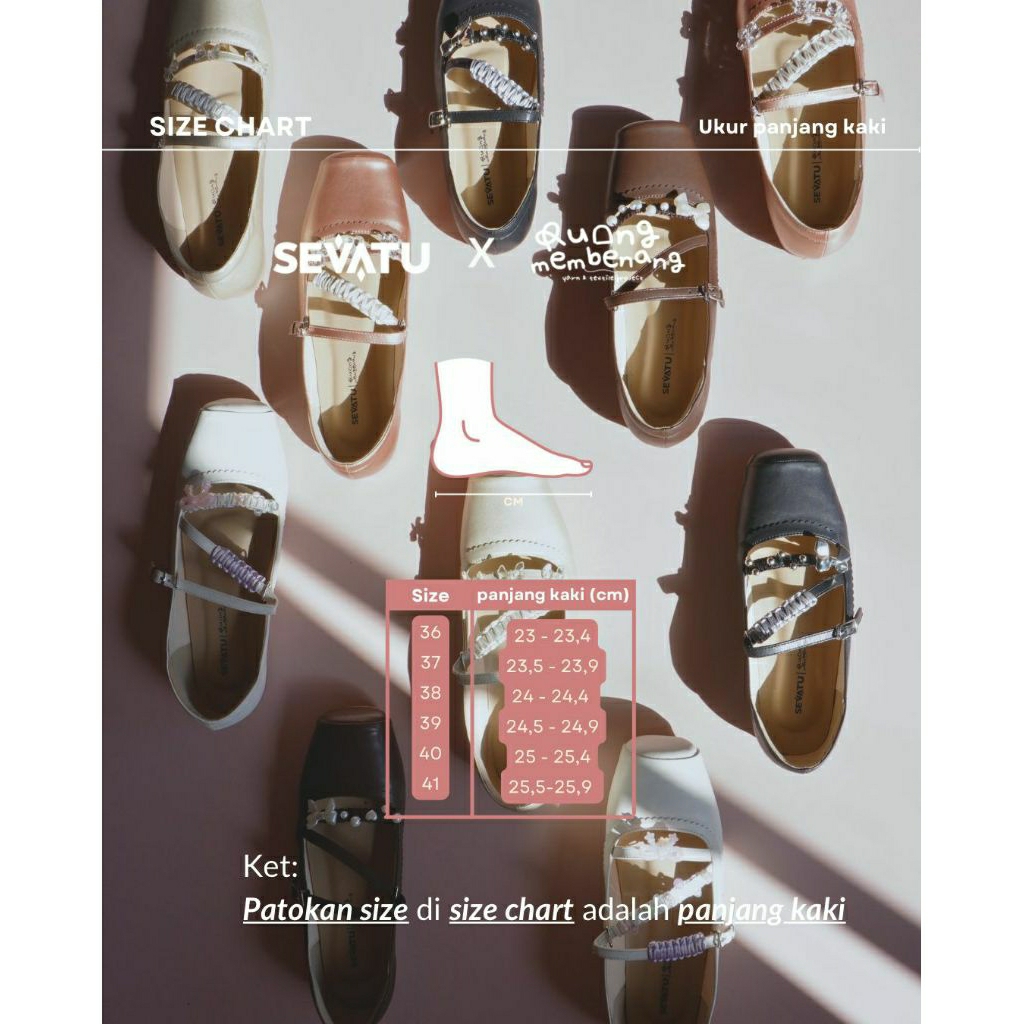 ALICE FLATSHOES DIY DECORATE SHOES SEVATU X RUANGMEMBENANG