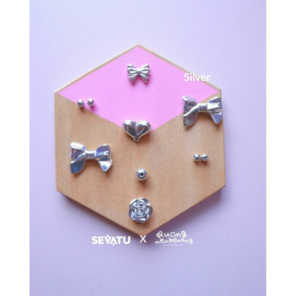 CHARM DIY DECORATE SHOES SEAVATU X RUANGMEMBENANG