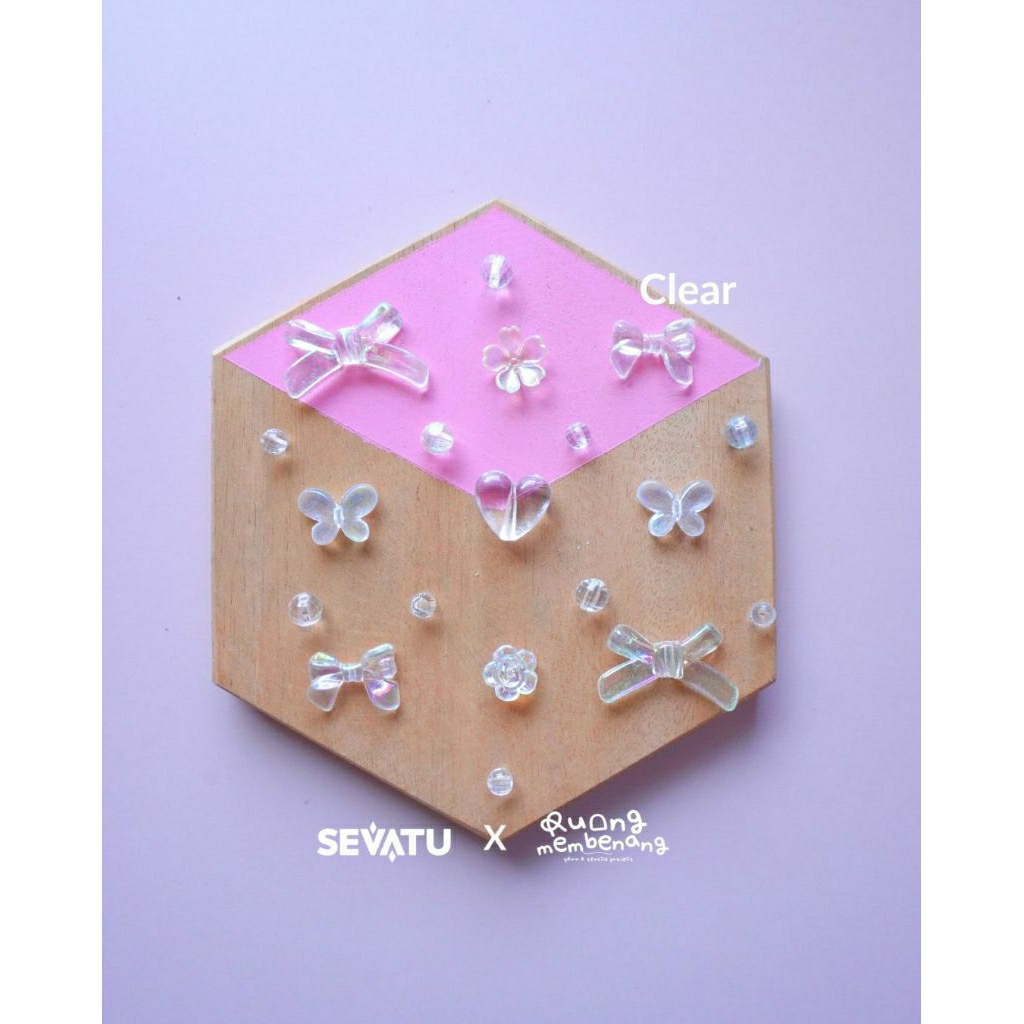 CHARM DIY DECORATE SHOES SEAVATU X RUANGMEMBENANG