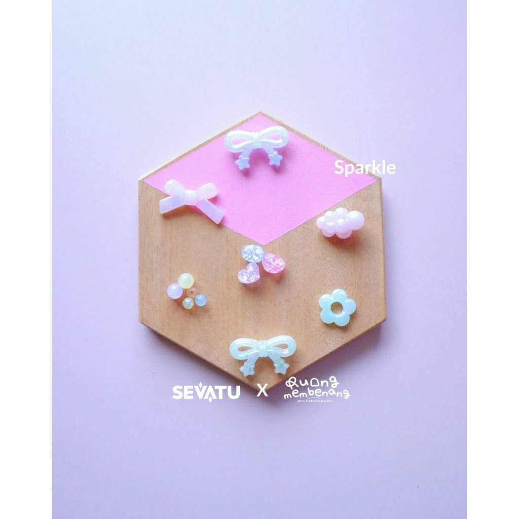CHARM DIY DECORATE SHOES SEAVATU X RUANGMEMBENANG