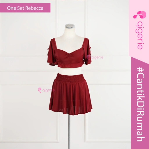 Image of REBECCA QIGERIE | Baju Tidur Wanita Korea Style | Lounge Wear Wanita