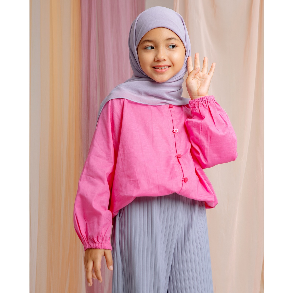 Cottoncut Becca Shirt Kids Kemeja Anak Perempuan