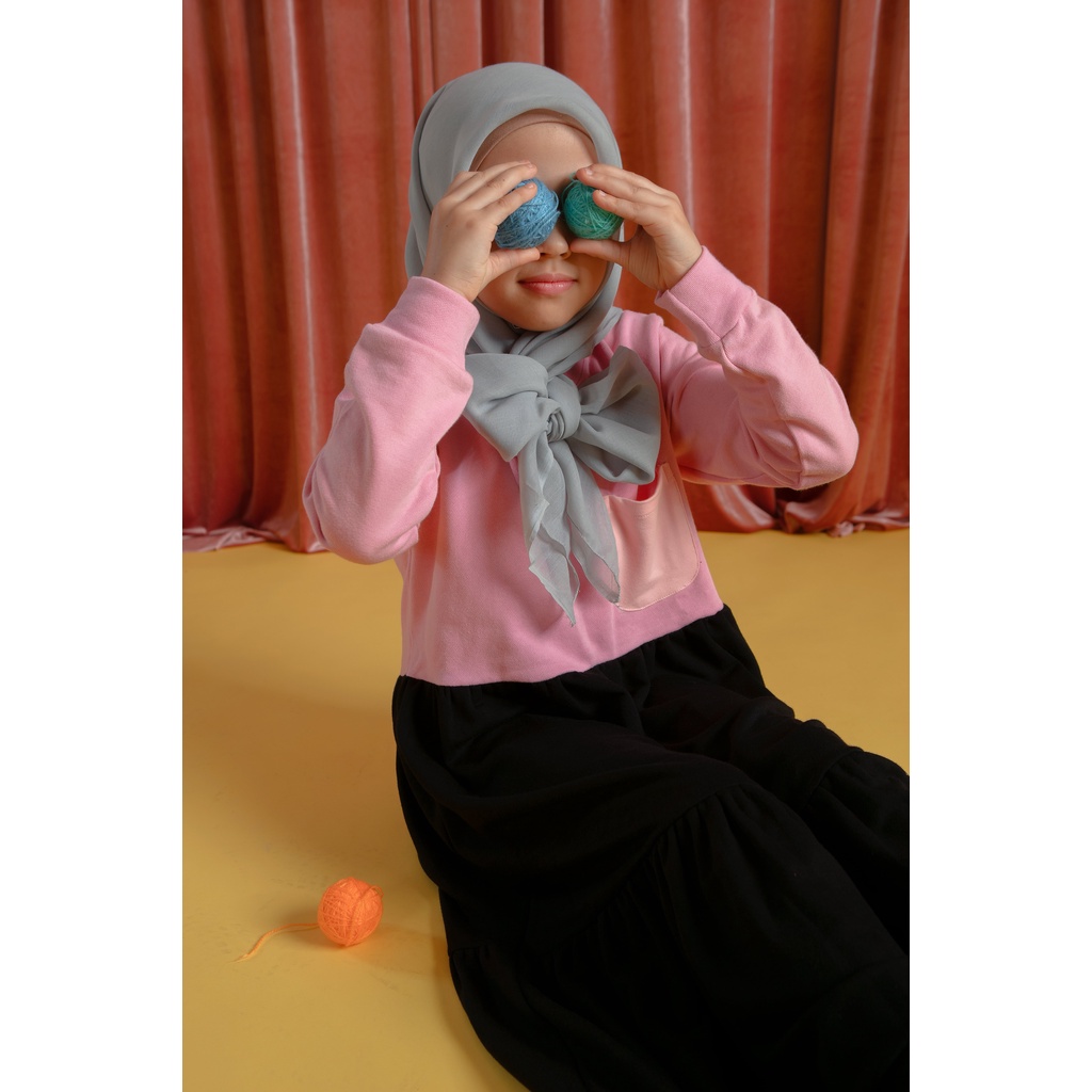 Cottoncut Sora Dress Kids Dress Anak Perempuan