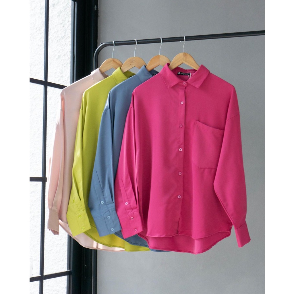 Cottoncut - Vanya Shirt - Atasan Kemeja Wanita