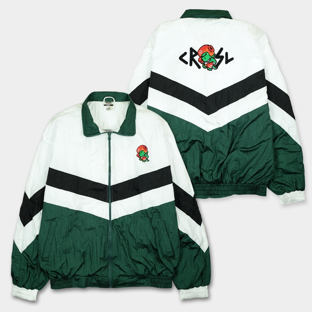 CRSL Odin Retro Jacket | Sport Jacket | Jaket Parasut Olahraga | Pria Wanita Unisex