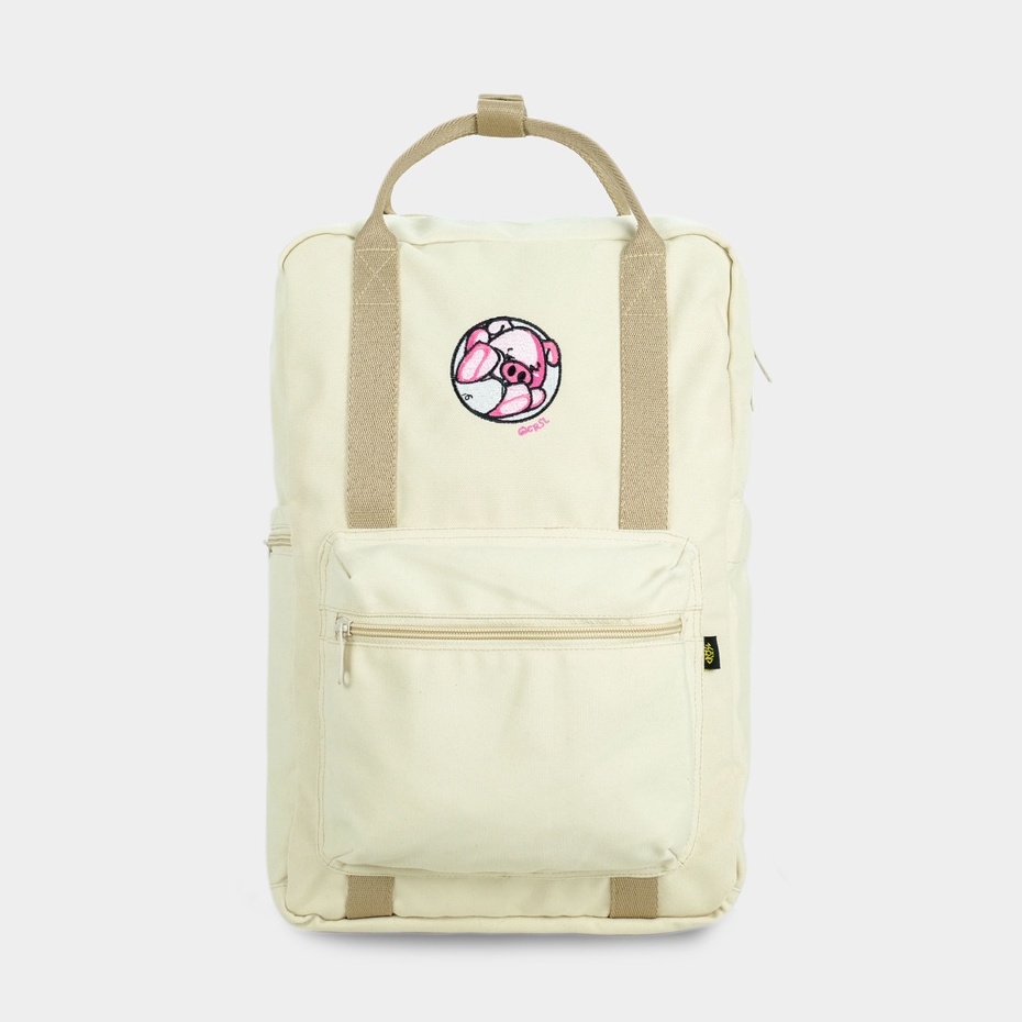 CRSL Pigko Beibao Backpack | Broken White | Tas Ransel Laptop