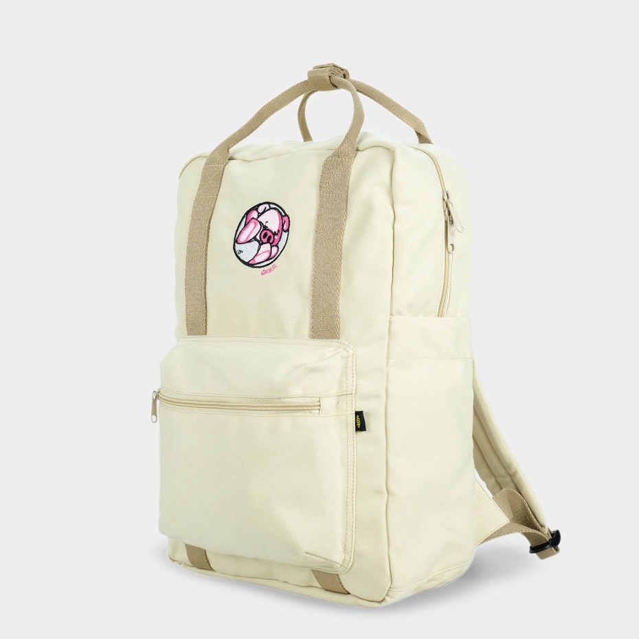 CRSL Pigko Beibao Backpack | Broken White | Tas Ransel Laptop