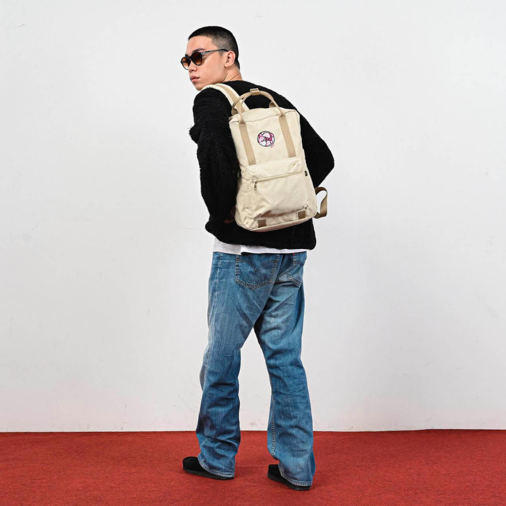 CRSL Pigko Beibao Backpack | Broken White | Tas Ransel Laptop