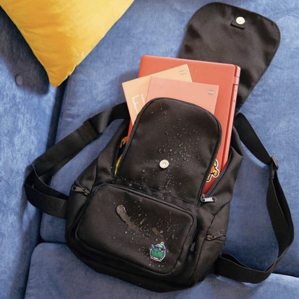 CRSL Odin Mini Baggu | Black Backpack | Ransel Mini | Tas Mini Laptop 13 inch | Tas Gendong Kuliah Sekolah