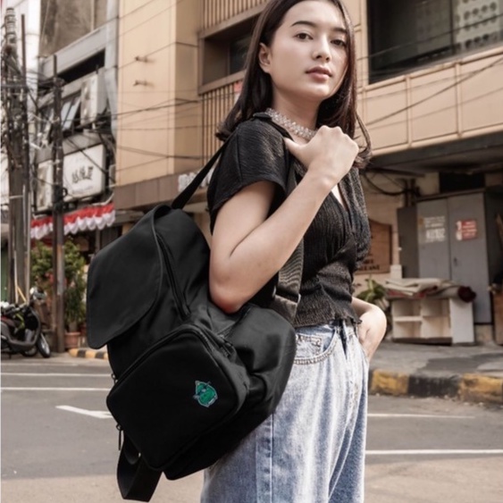 CRSL Odin Mini Baggu | Black Backpack | Ransel Mini | Tas Mini Laptop 13 inch | Tas Gendong Kuliah Sekolah
