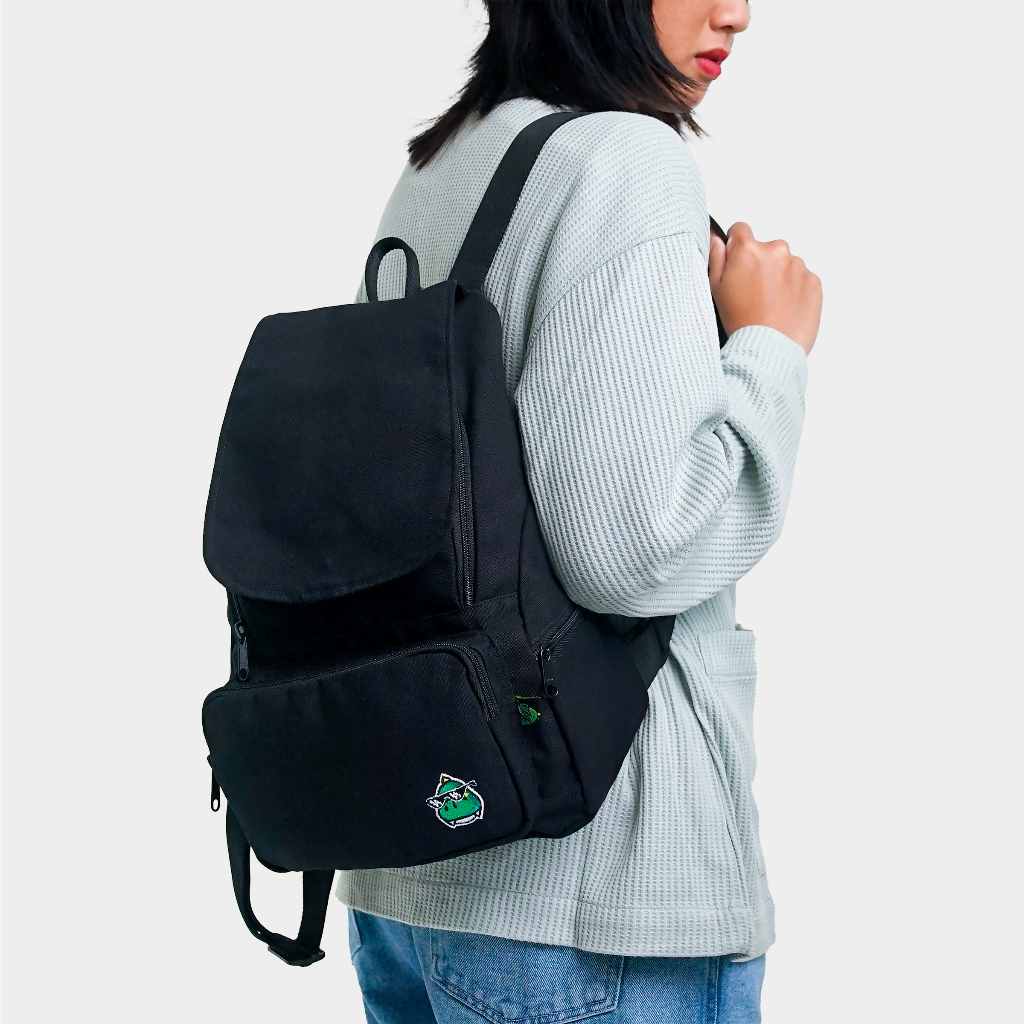CRSL Odin Mini Baggu | Black Backpack | Ransel Mini | Tas Mini Laptop 13 inch | Tas Gendong Kuliah Sekolah
