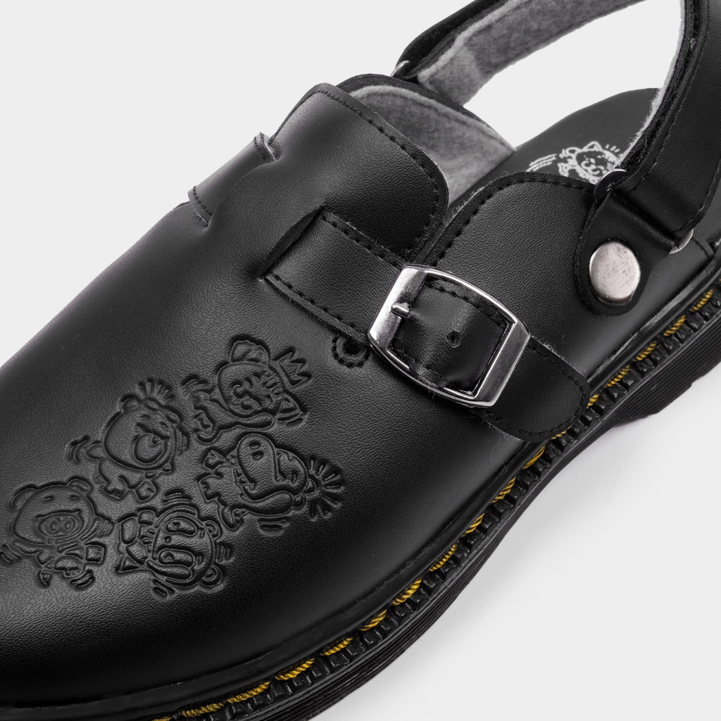 CRSL Cloggie Sandals I Sandal Clogs I Sandal Leather Formal I Sandal Jalan