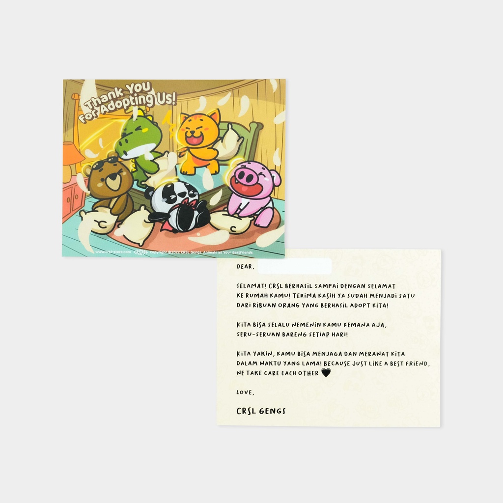 CRSL Greeting Card | Choose Variant