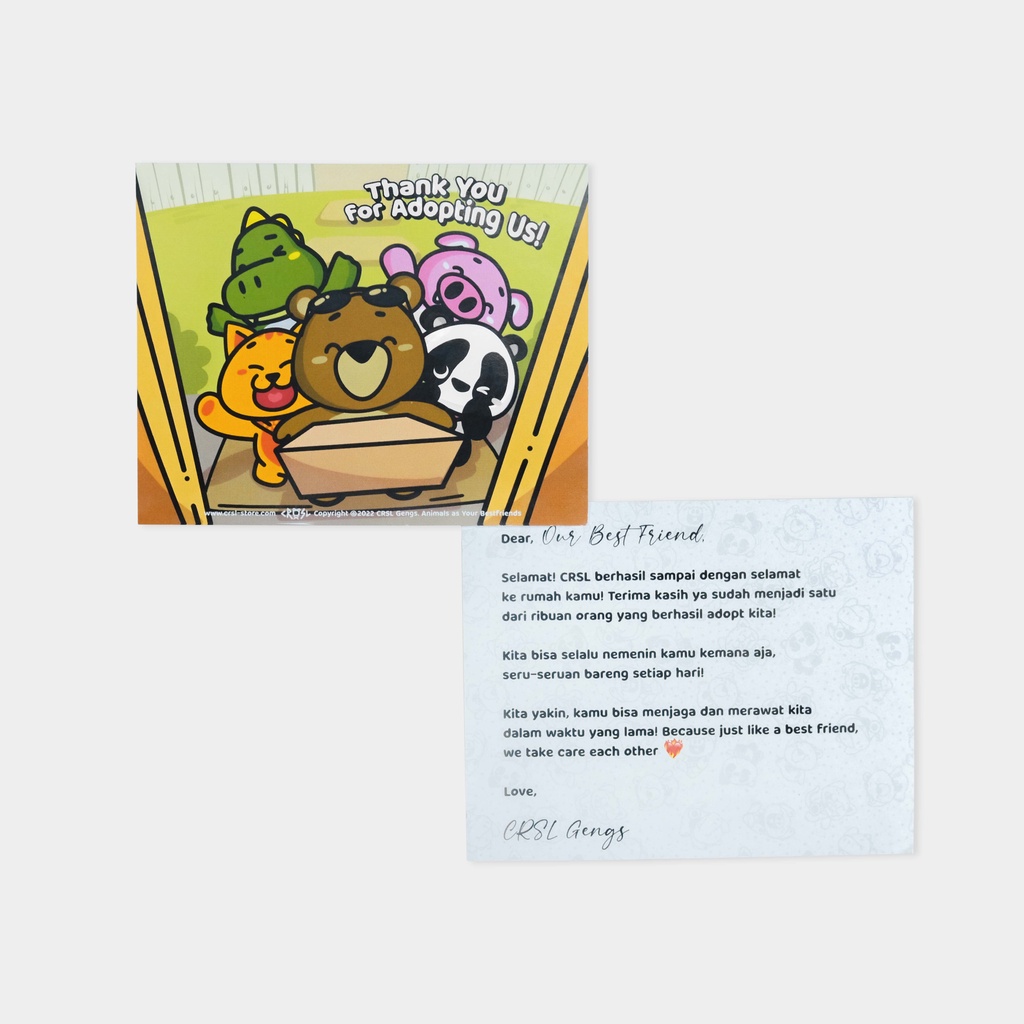 CRSL Greeting Card | Choose Variant
