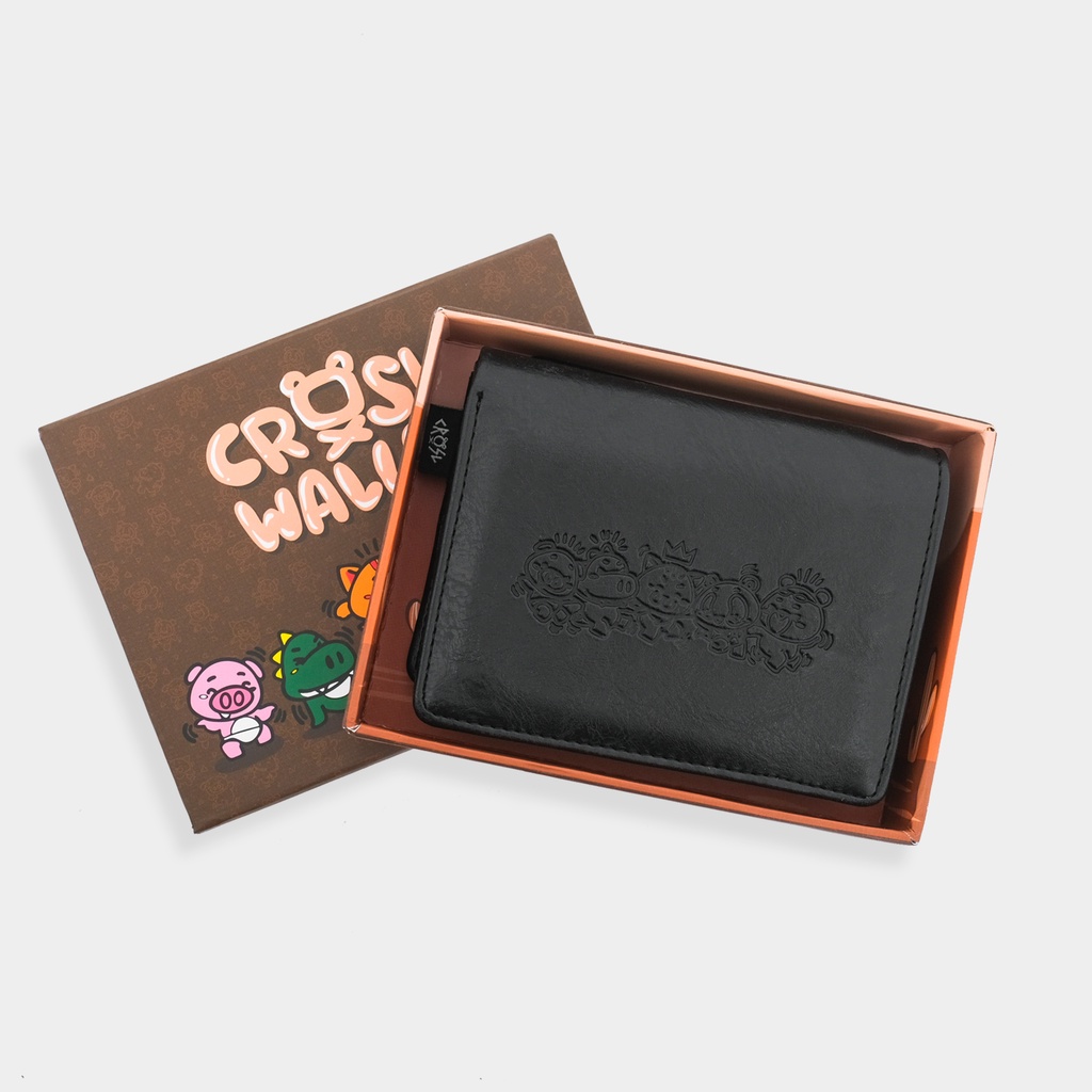 CRSL Walther Wallet | Extra Card Holder | Dompet Kulit Kecil Pria Wanita | 2 in 1 Wallet
