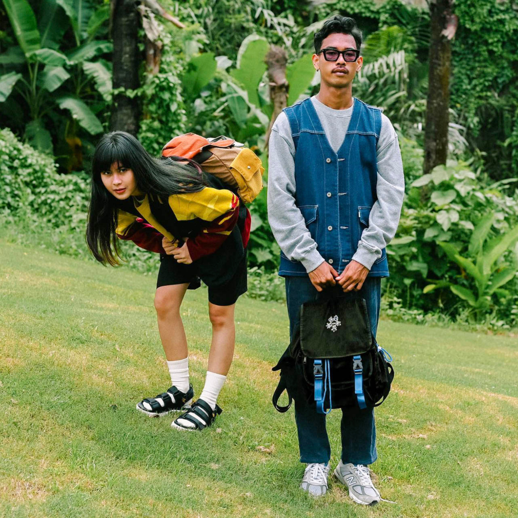 CRSL Black Gravel Backpack | Backpack Unisex | Tas Laptop Kuliah Sekolah | Tas Unisex Pria Wanita | Ransel Travelling