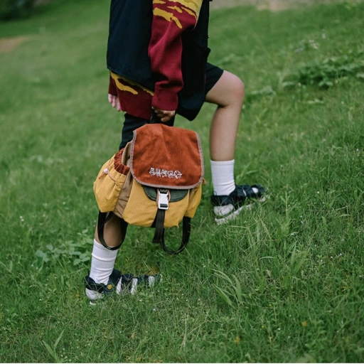 Image of CRSL Mini Mustard Gravel Backpack | Backpack Mini | Tas Ransel Kecil | Tas Gendong Colorfull | Backpack Kuliah | Ransel Kuliah | Ransel Sekolah | Bagpack