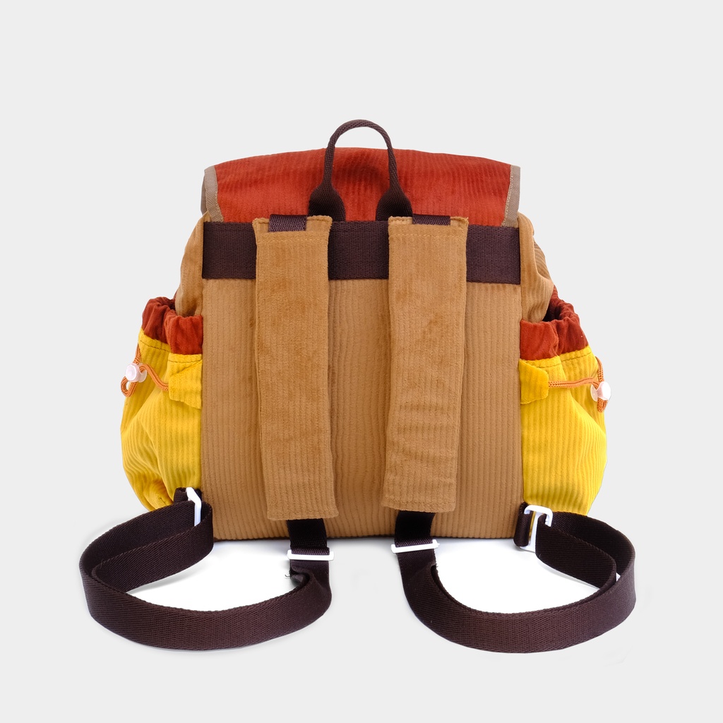 CRSL Gravel Mini Mustard Backpack | Backpack Mini | Tas Ransel Kecil | Tas Gendong Colorfull | Backpack Kuliah | Ransel Kuliah | Ransel Sekolah | Bagpack
