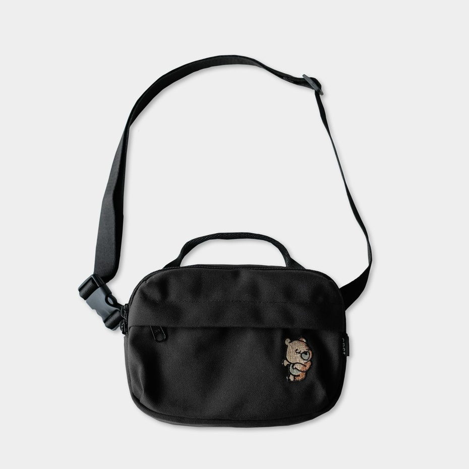 CRSL Choco Hip Pack | Black Waistbag Tas pinggang