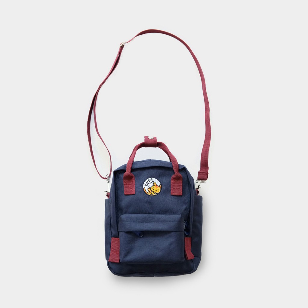 CRSL Chilo Suringu Baggu Navy #2 | Tas selempang | Tas Ransel mini 2 in 1 | Unisex Pria Wanita