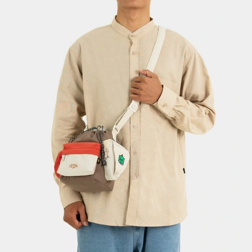 Image of CRSL Odin Abbey Slingbag Red I Tas Selempang I Crossbody I Shoulder Bag I Unisex