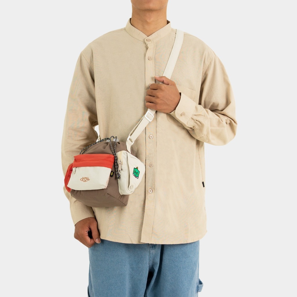CRSL Abbey Slingbag Series I Tas Selempang I Crossbody I Shoulder Bag I Slimpang Unisex Pria Wanita