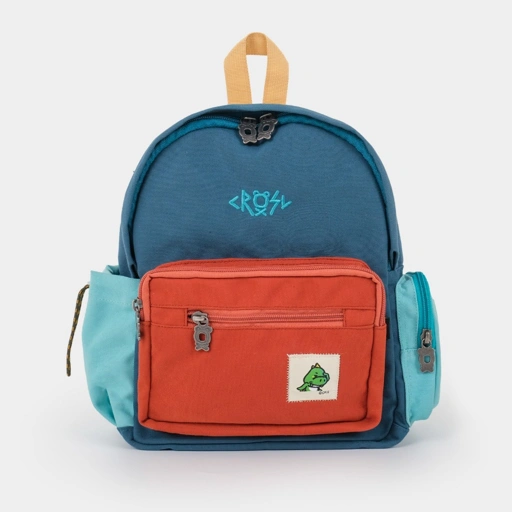 Image of CRSL Mini Daysic Backpack Odin Teal Blue | Ransel Sekolah | Tas Backpack | Tas Punggung Mini | Tas Jalan-jalan | Mini Ransel | Bagpack Mini Unisex Pria Wanita