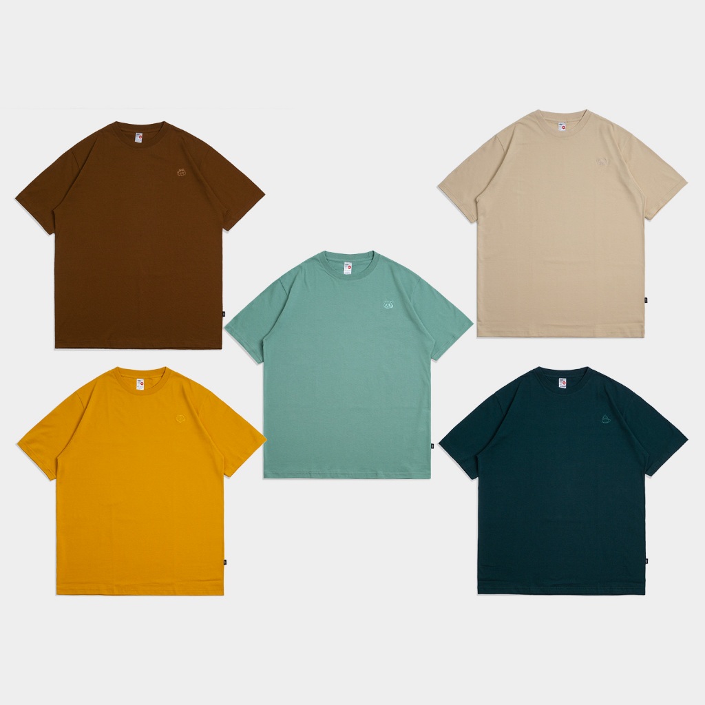 CRSL Kubo Tees Series I Basic T-shirt I Basic Top I Atasan Polos I Kaos Polos I Casual I Unisex