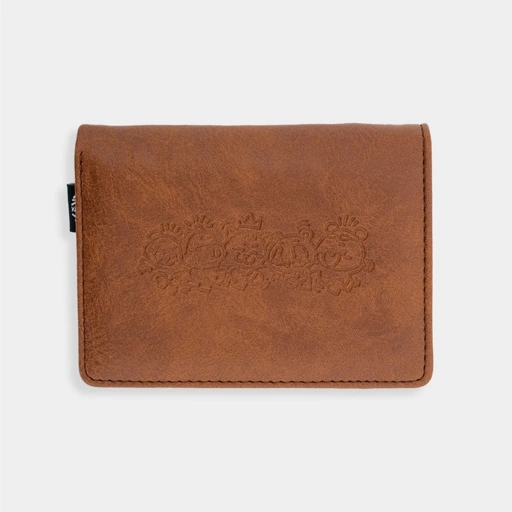 Image of CRSL Walther Wallet Brown | Extra Card Holder | Dompet Kartu Kulit Kecil Pria Wanita | 2 in 1 Wallet | Dompet Lipat