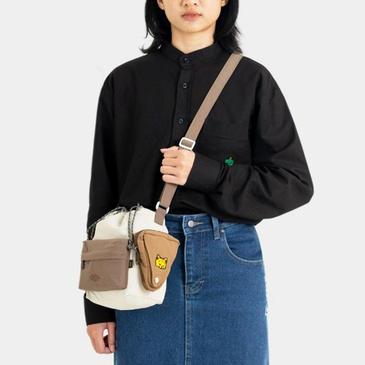 Image of CRSL Chilo Abbey Slingbag Brown I Tas Selempang I Crossbody I Shoulder Bag I Unisex
