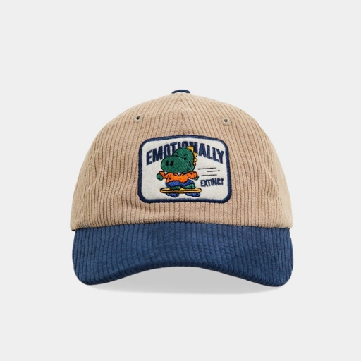 Image of CRSL Odin Cord Cap Cream I Snapback I Corduroy Hat I Baseball Cap I Topi Corduroy I Unisex