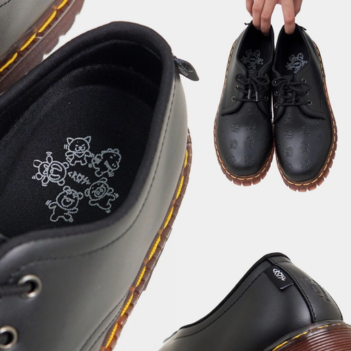 Image of CRSL Derby Shoes Black I Sepatu Kulit I Pantofel Goods I Derby Boots I Original I Pria Wanita Unisex