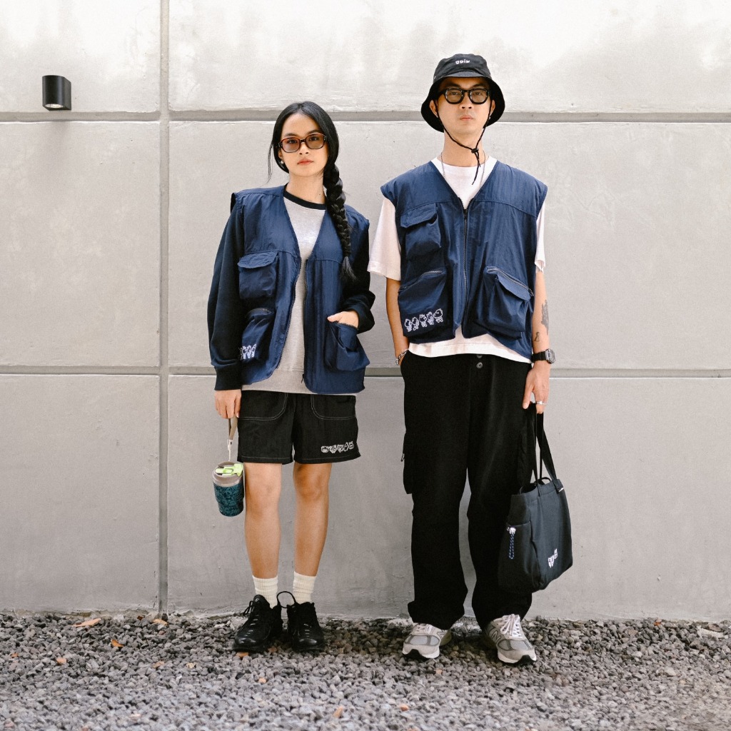 CRSL Tuto Vest I Vest I Rompi I Jacket I Atasan I Unisex