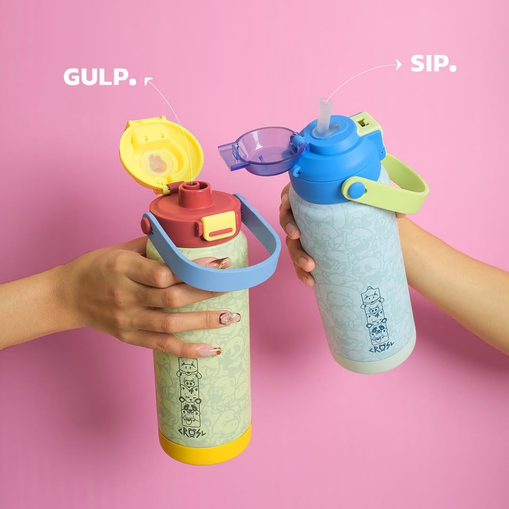 CRSL Siply Tumbler I Botol Tempat minum I 2in1 Tumbler I Tumblr Travel Bottle Stainless 700ml 24oz
