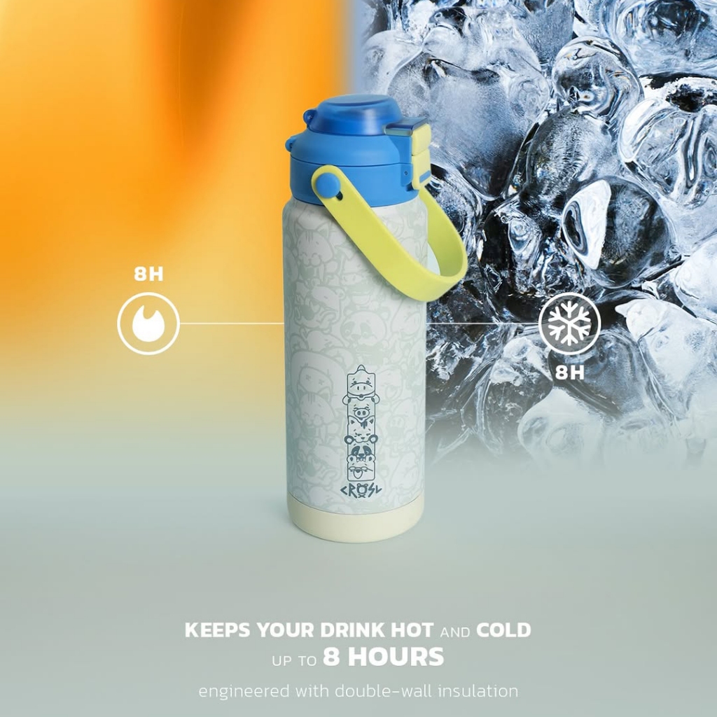 CRSL Siply Tumbler I Botol Tempat minum I 2in1 Tumbler I Tumblr Travel Bottle Stainless 700ml 24oz